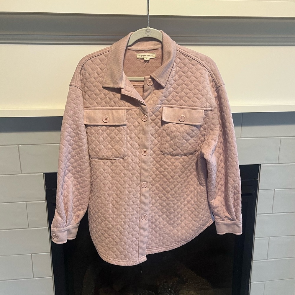 Ecothreads Quilted Shacket